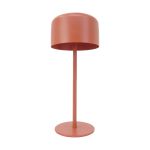 Eglo Lampe De Chevet Roccanova Solar Acier Orange 2W 270lm - 830 Blanc Chaud | IP44 - Dimmable tactile - USB-C