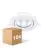 Lot 10x Noxion LED inclinable Slim Spot Blanc 6W 550lm - 930 Blanc Chaud | Diamètre 75mm - IP54 - Meilleur rendu des couleurs 