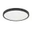 Eglo Plafonnier Fueva 6 Plastique Noir 17W 2900lm - 827-840-865 CCT